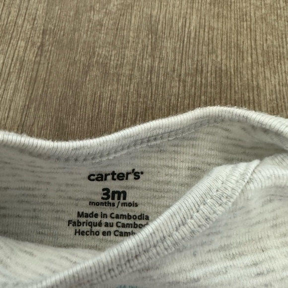 Carter’s 3 Months Baby Boy Gown Sleeper elephant print - Picture 6 of 8